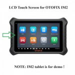 LCD Touch Screen Digitizer Replacement for OTOFIX IM2 Programmer